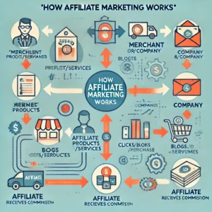 how affiliate marketing works