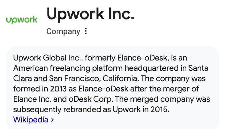 Upwork Inc. 